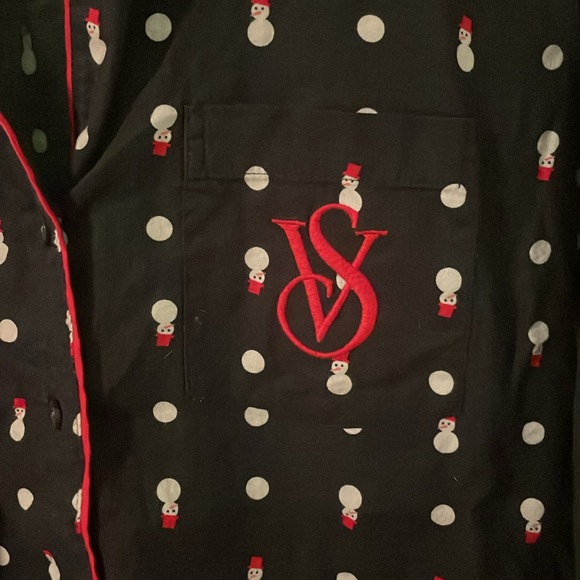 VICTORIAS SECRET PJ CHRISTMAS snowman’s - Picture 2 of 8